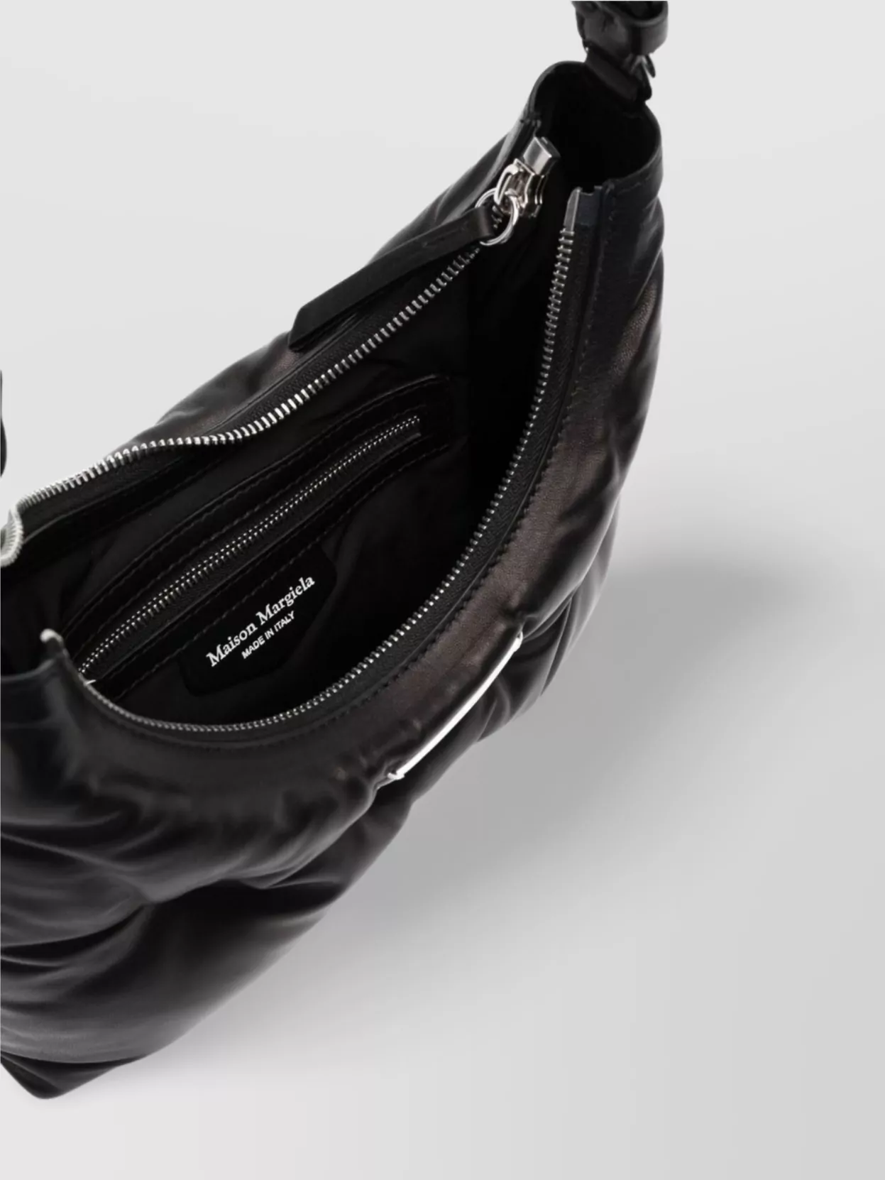 Maison Margiela Small Leather Shoulder Bag With Matelassé Effect