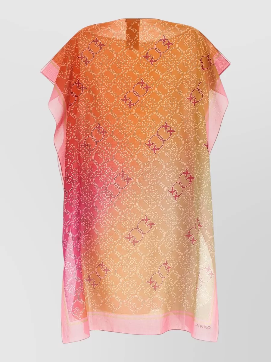 Pinko Cotton Printed Kaftan