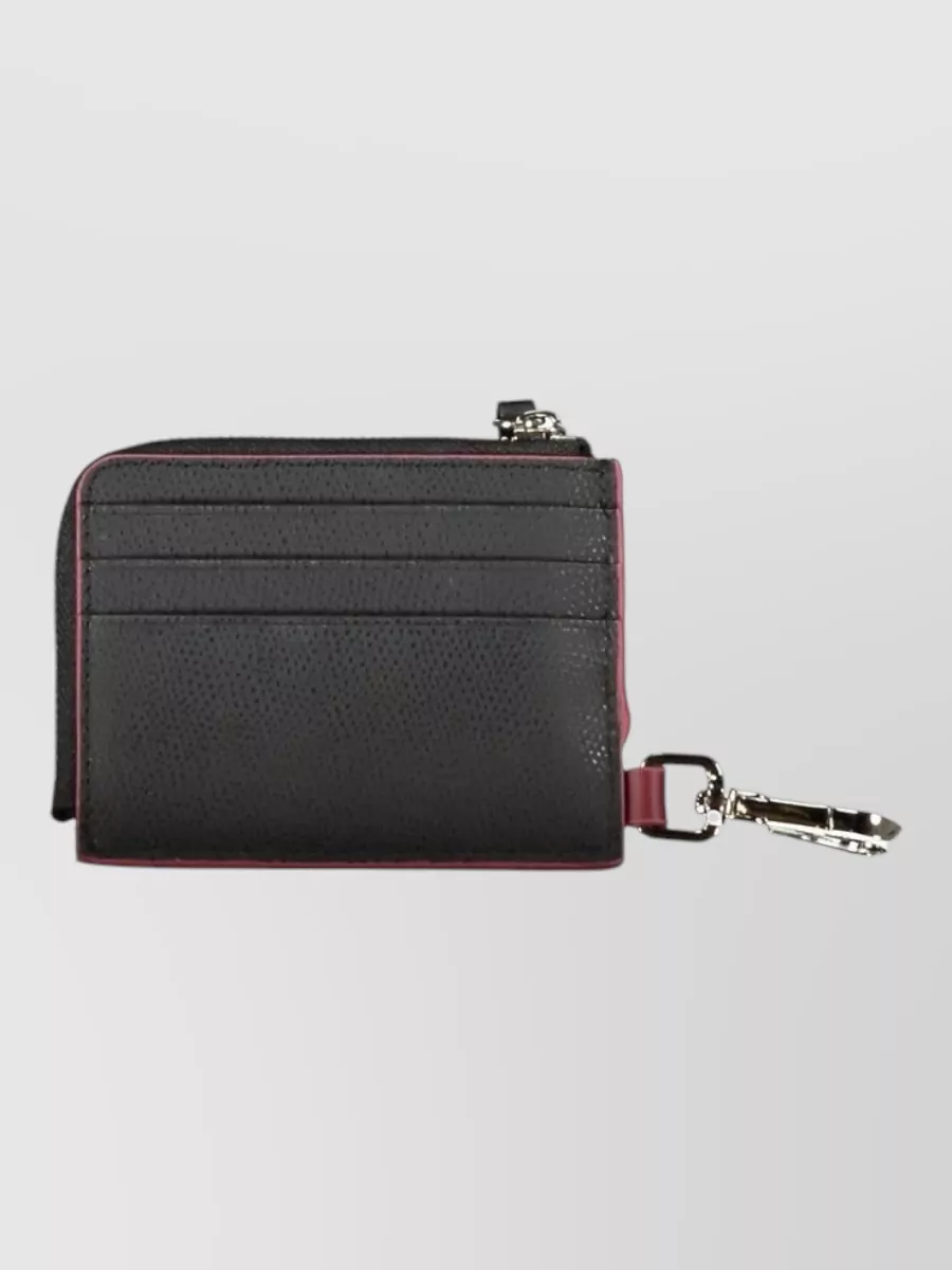 Tommy Hilfiger Leather Keyring Card Holder