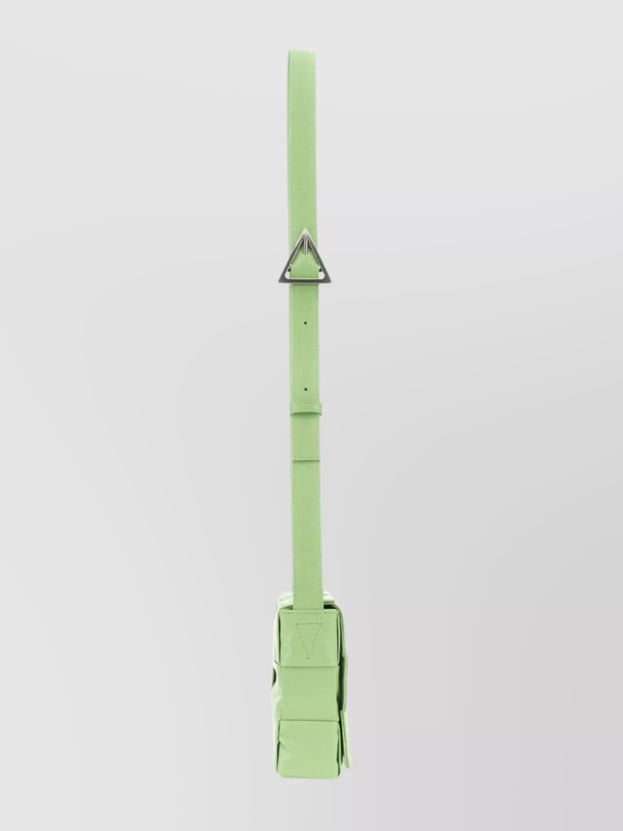 Bottega Veneta Rectangular Woven Messenger Bag With Adjustable Strap