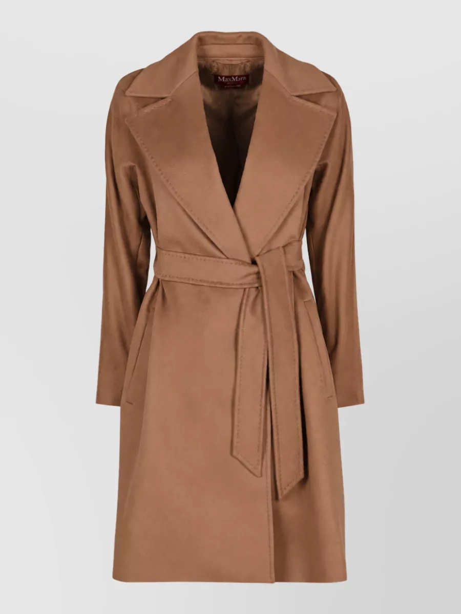 S Max Mara virgin wool single breasted coat