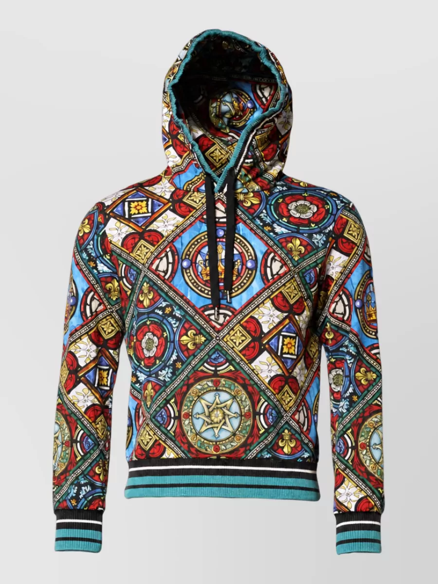 Dolce&Gabbana Printed Hooded Sweatshirt
