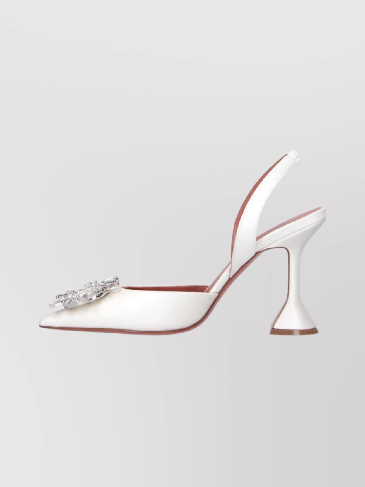 Amina Muaddi Stylish High Heel Pumps With Unique Design