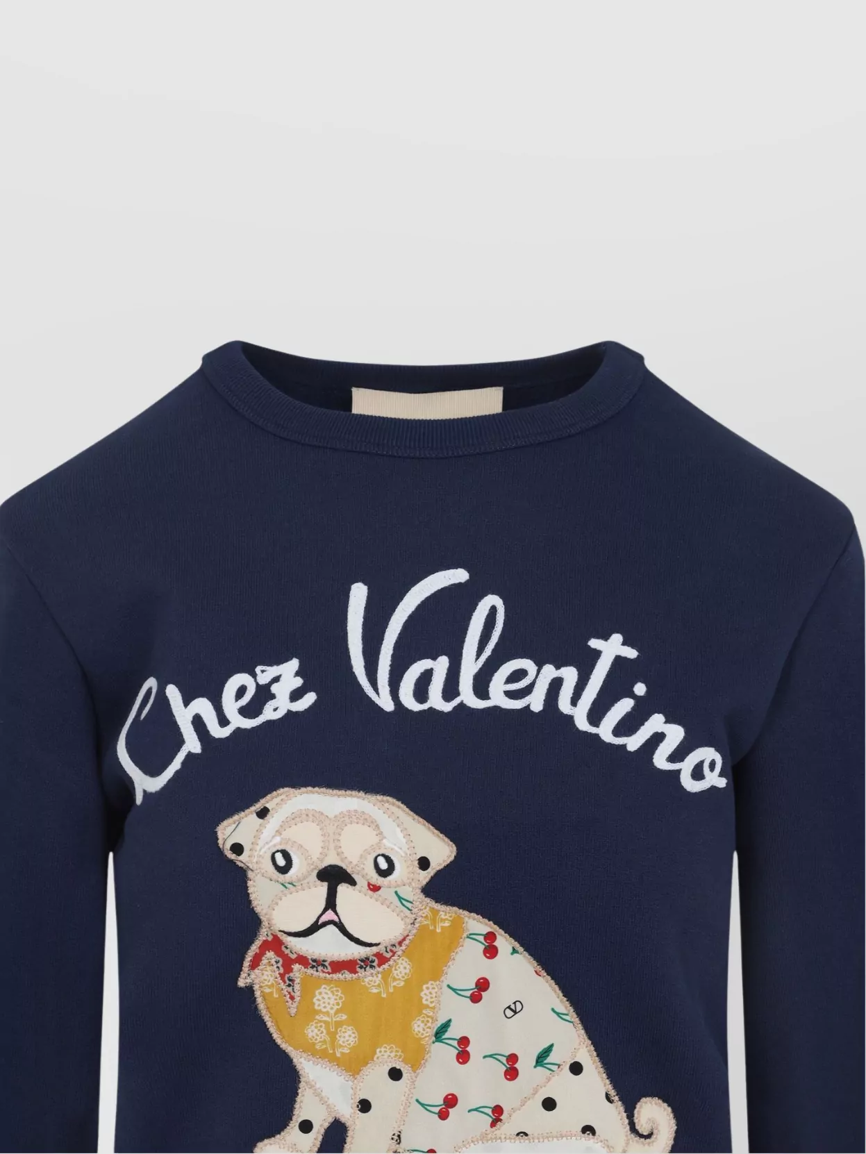 Valentino Cotton Sweatshirt In Multi