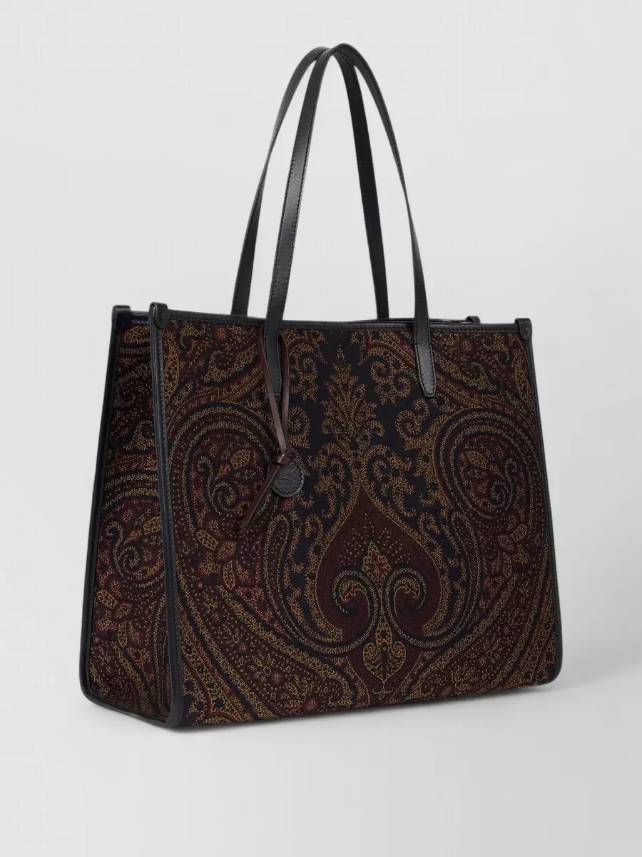 Etro Love Trotter Canvas Shoulder Bag
