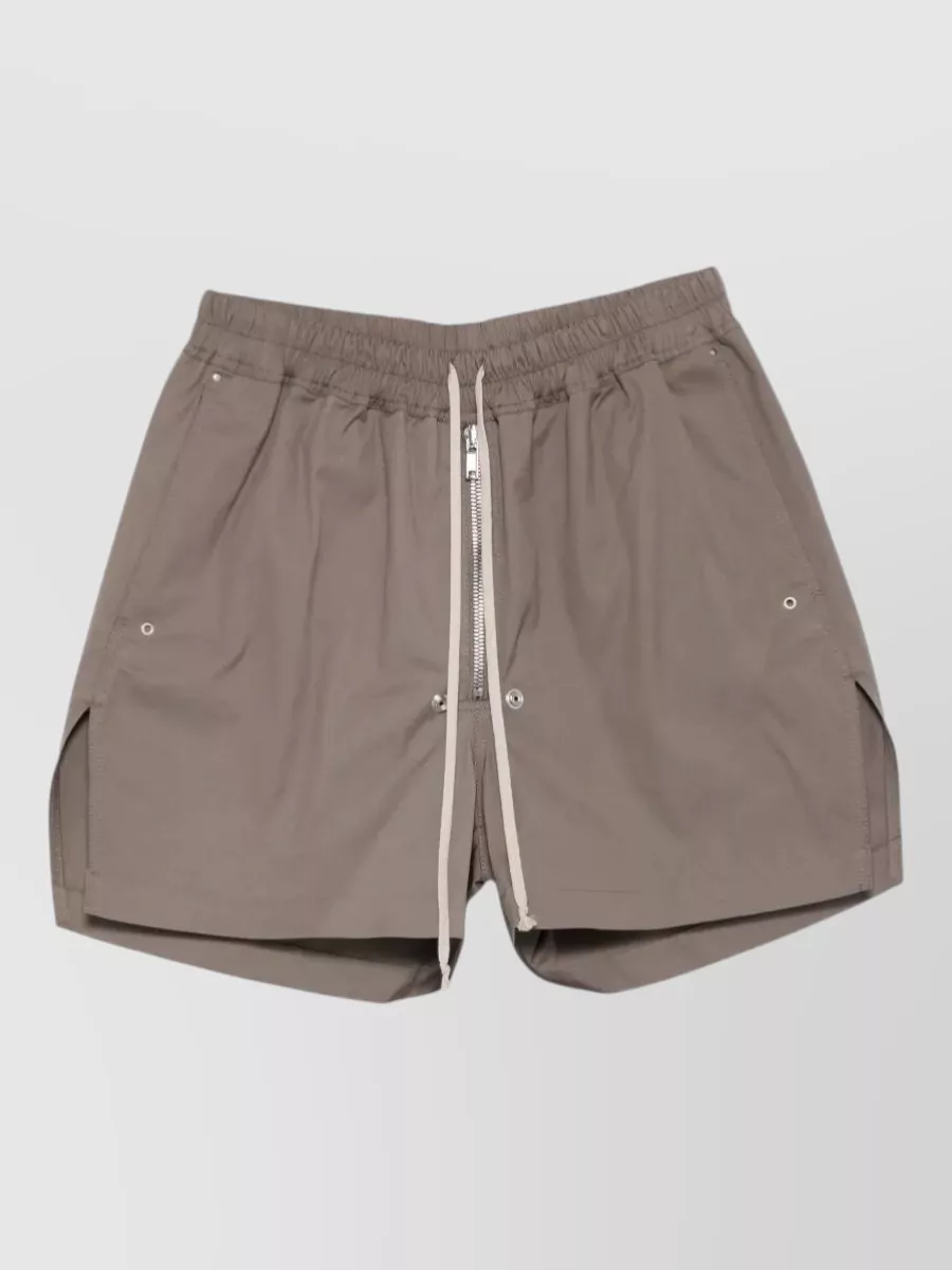 Rick Owens Cotton Deck Shorts