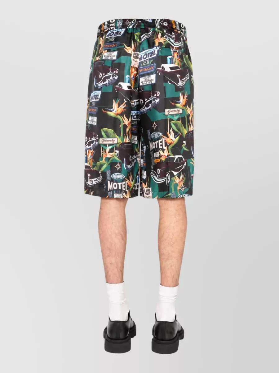 Givenchy Silk Bermuda Swimming Trunks