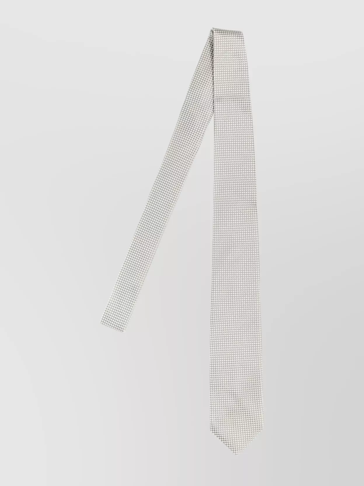 Barba Napoli Smooth Silk Tie Textured Pattern