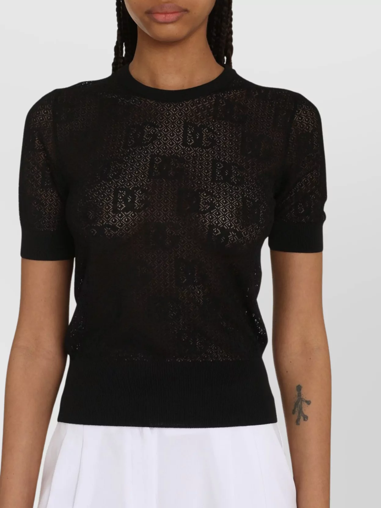 Dolce&Gabbana Knit Crew Neck T-Shirt