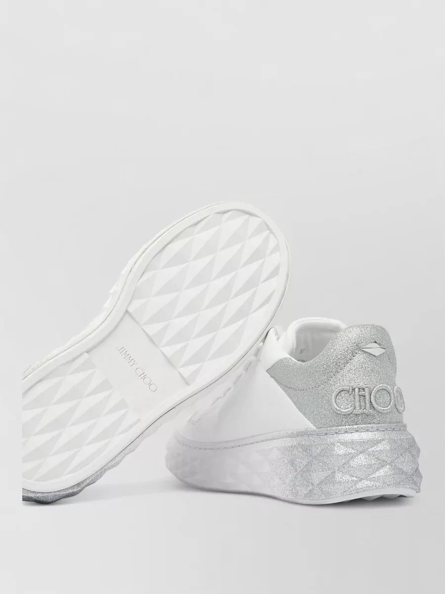 Jimmy Choo Leather Low Top Sneakers