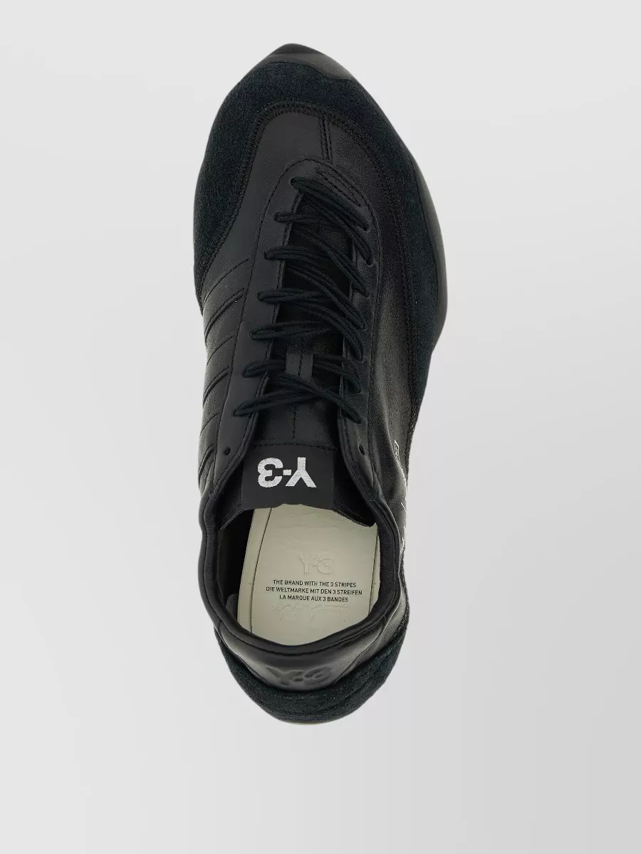 Y-3 Leather Tokyo Lace-Up Sneakers