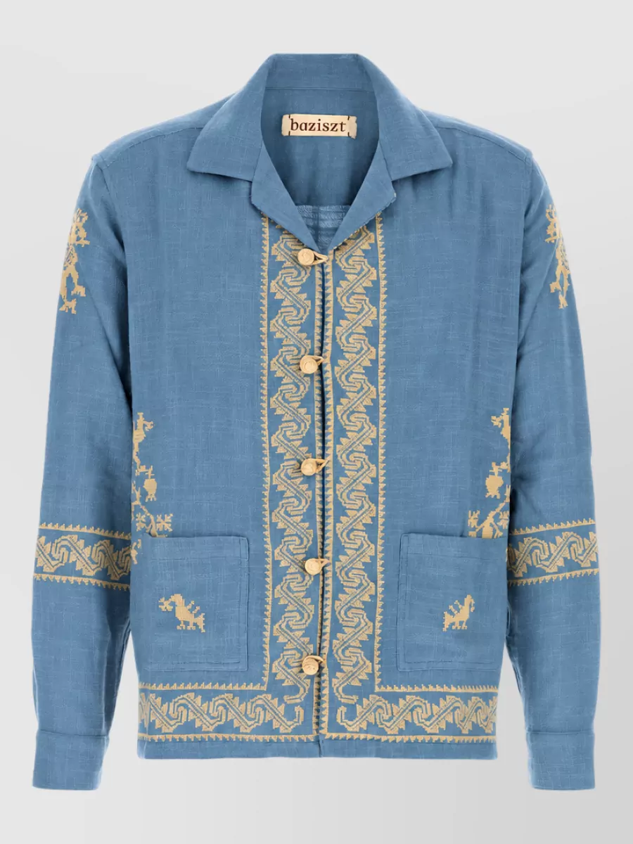 Baziszt cotton shirt jacket