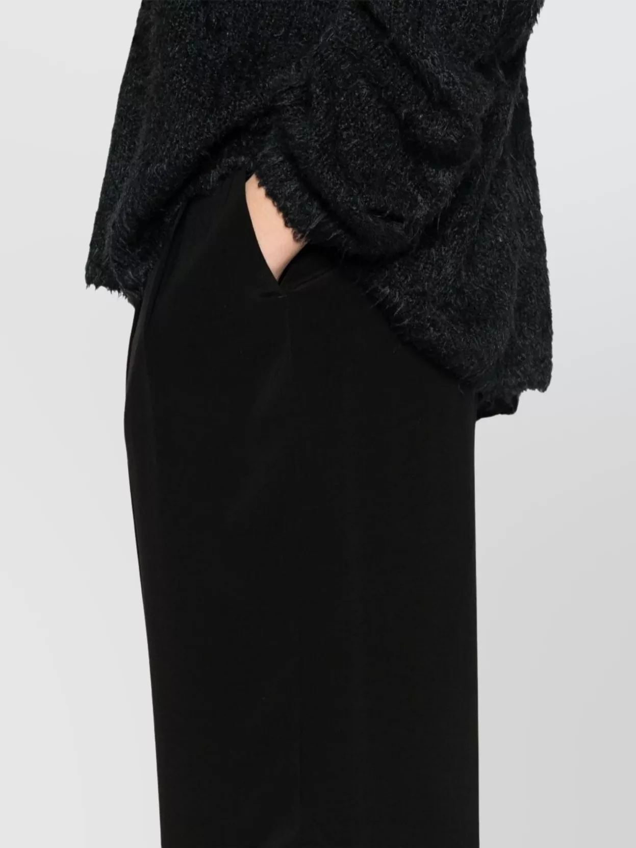 Totême Pleat Detail Straight Leg Trousers