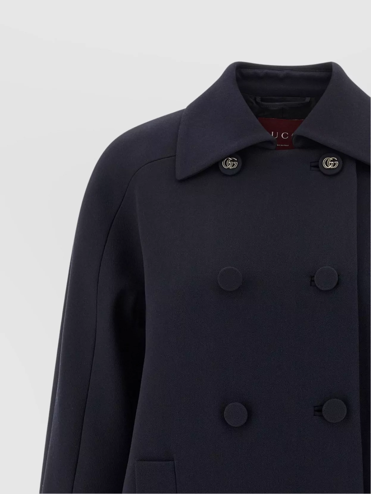 Gucci Double-Breasted Trapeze Silhouette Coat