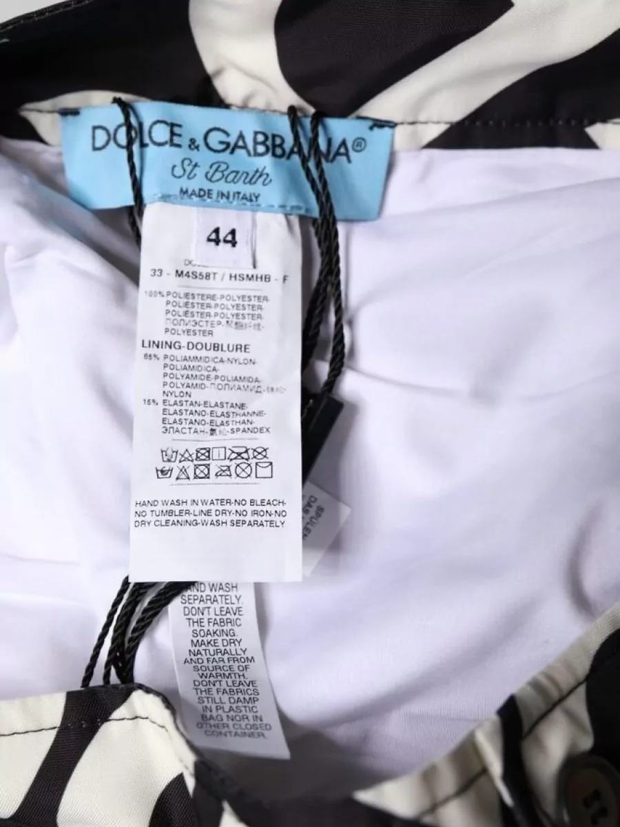 Dolce&Gabbana Logo-Print Swim Shorts