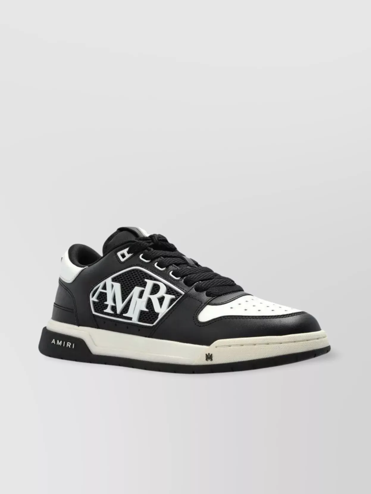 Amiri Round Toe Sneakers Mesh Inserts
