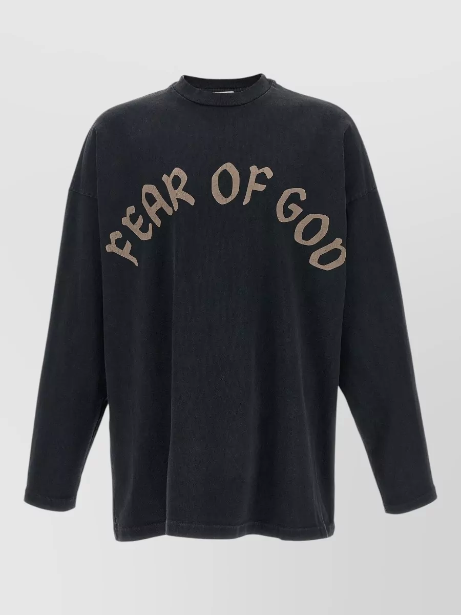 Fear Of God Cotton oversized long-sleeve t-shirt