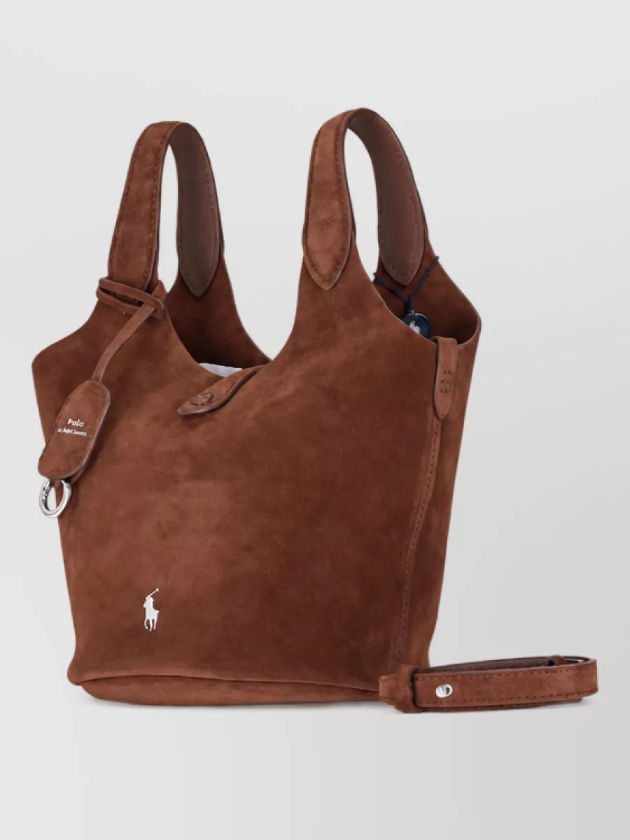 Ralph Lauren Leather Bucket Bag