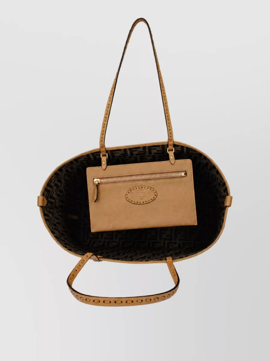 Fendi Leather Tote Bag