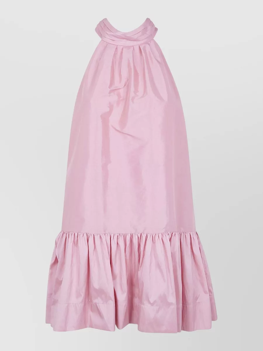 Simkhai Bow Tie Mini Dress