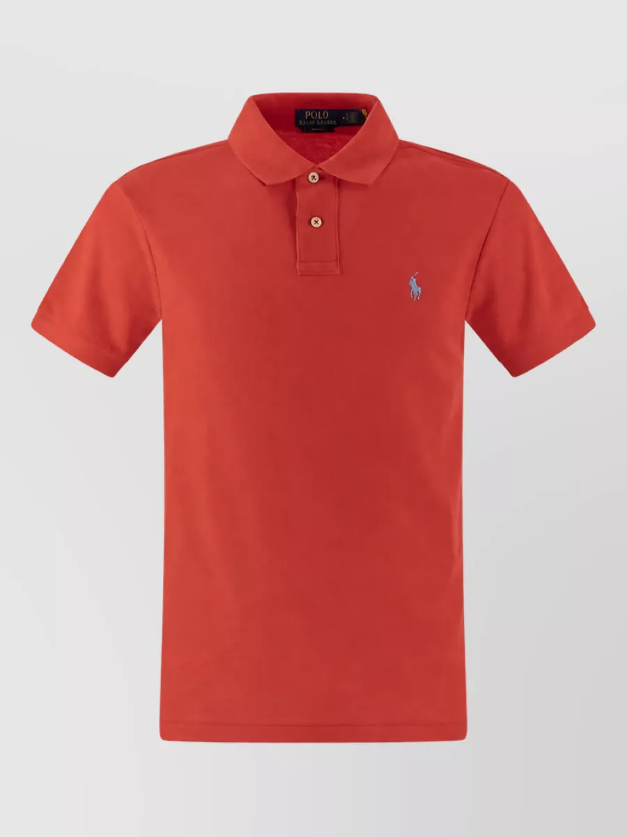 Polo Ralph Lauren Slim-fit piqué polo shirt