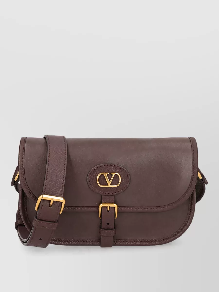 Valentino Garavani Leather Antibes Clutch Bag