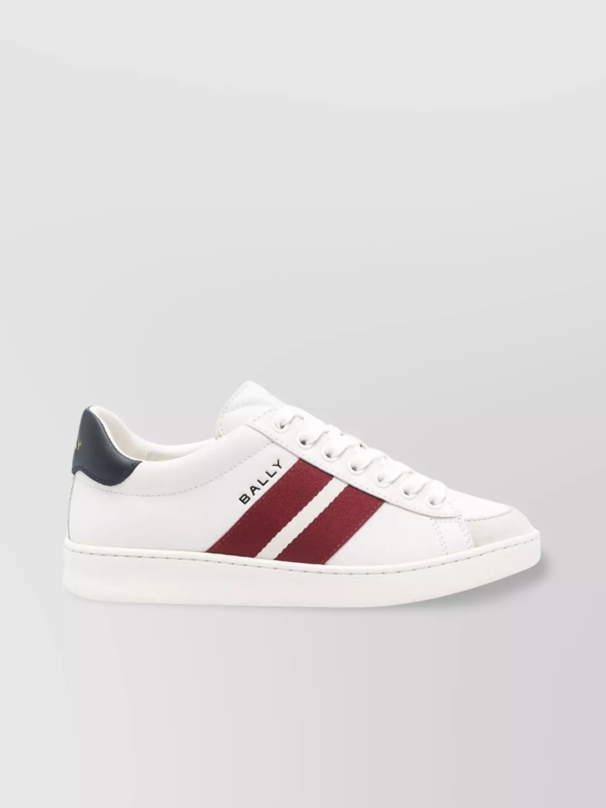 Bally Low Top Sneakers Contrast Heel