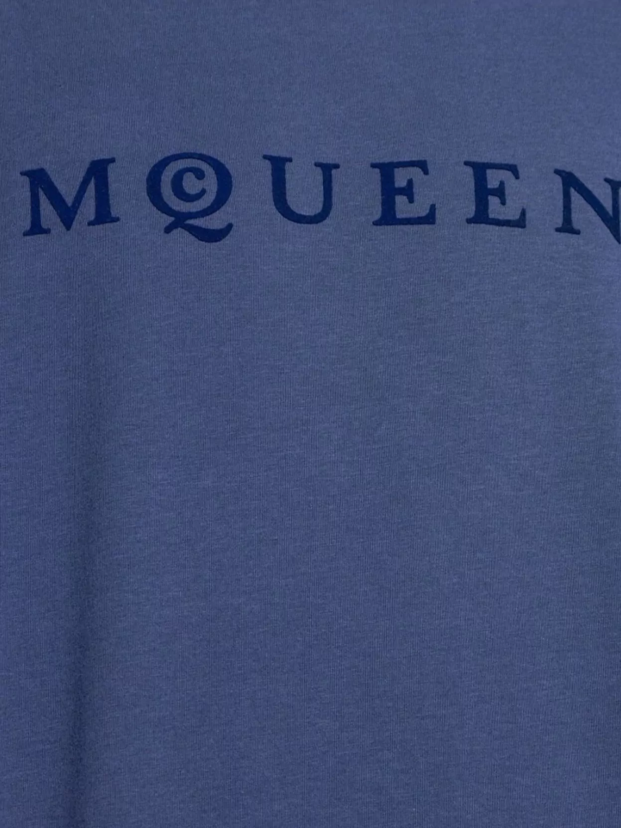 Alexander Mcqueen Crew Neck T-Shirt Short Sleeves