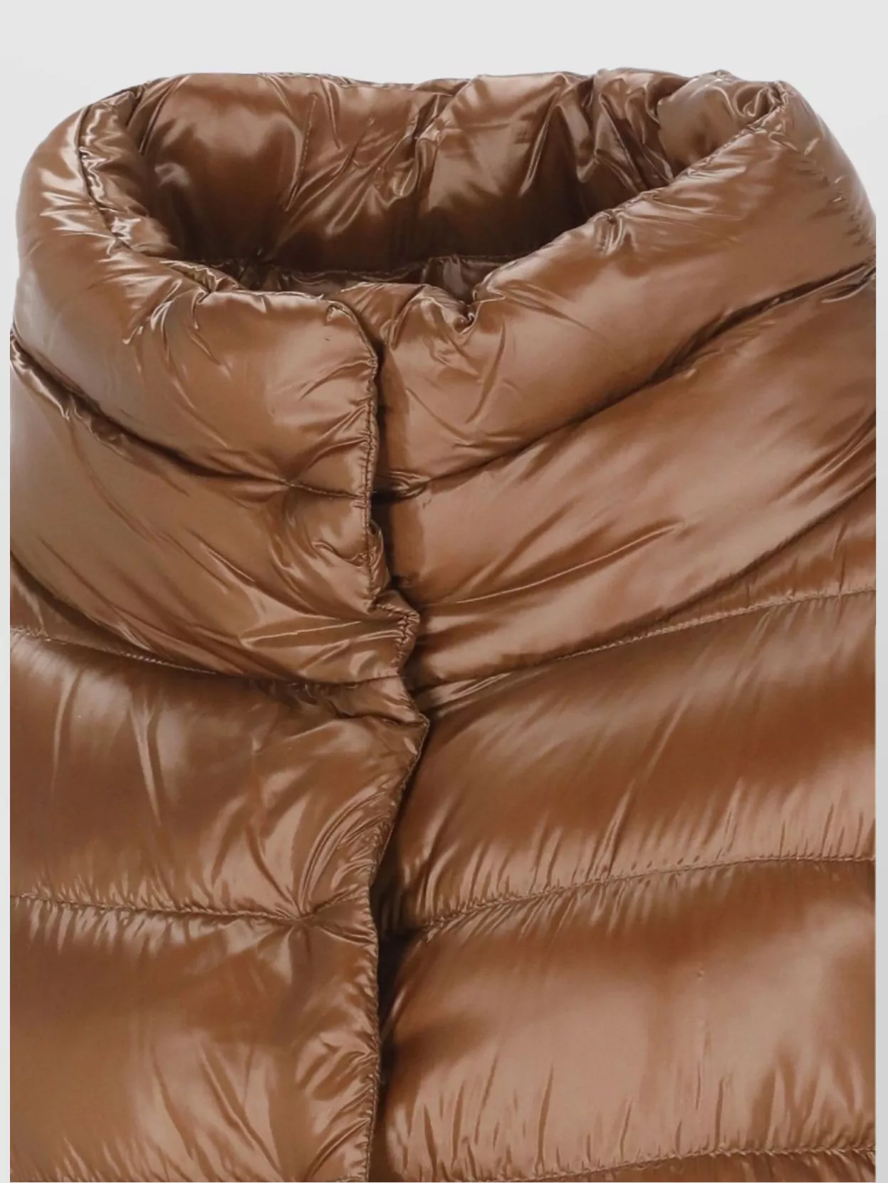 Herno Quilted Down Jacket High Collar