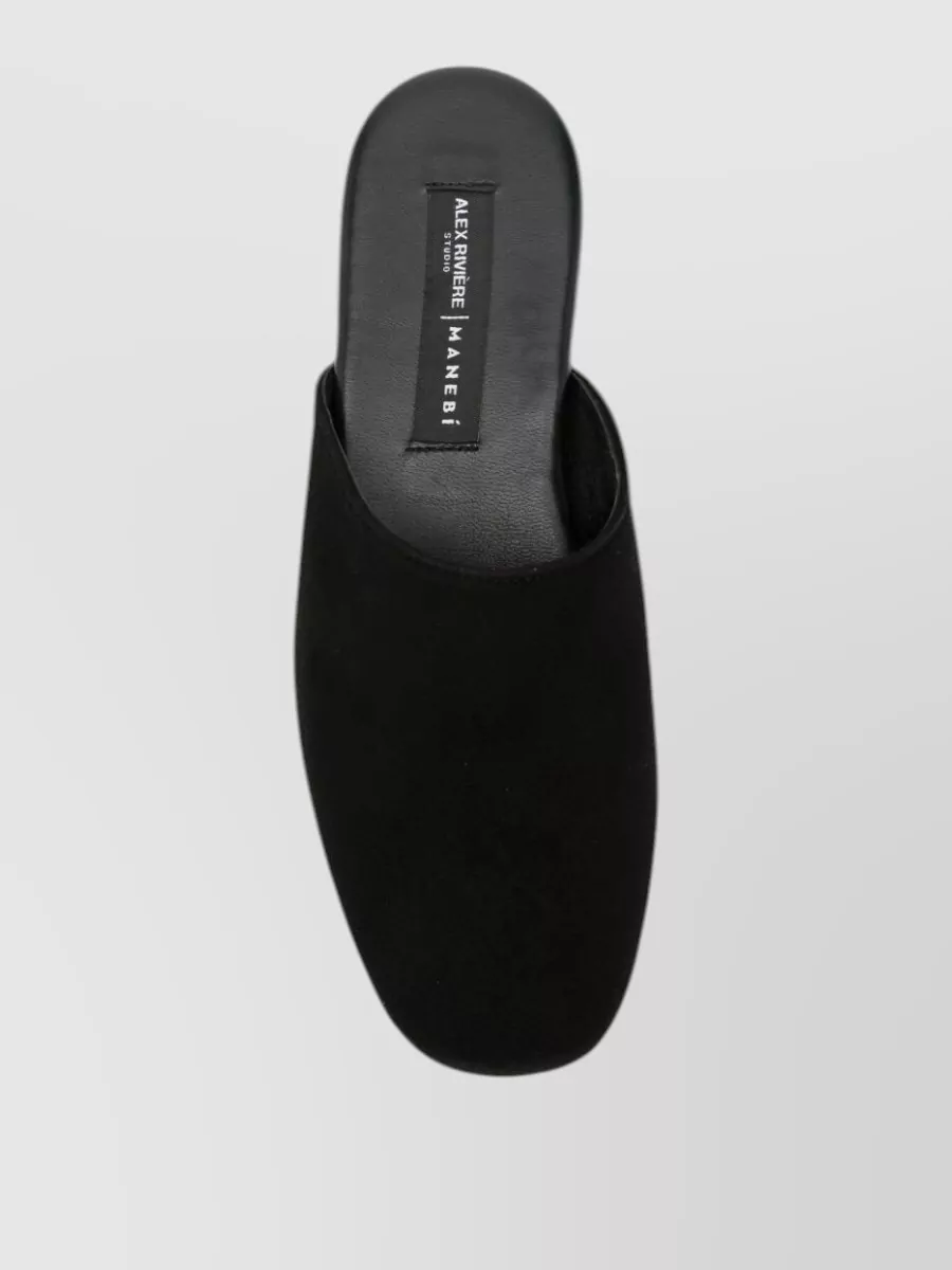 Manebi Suede Leather Slippers