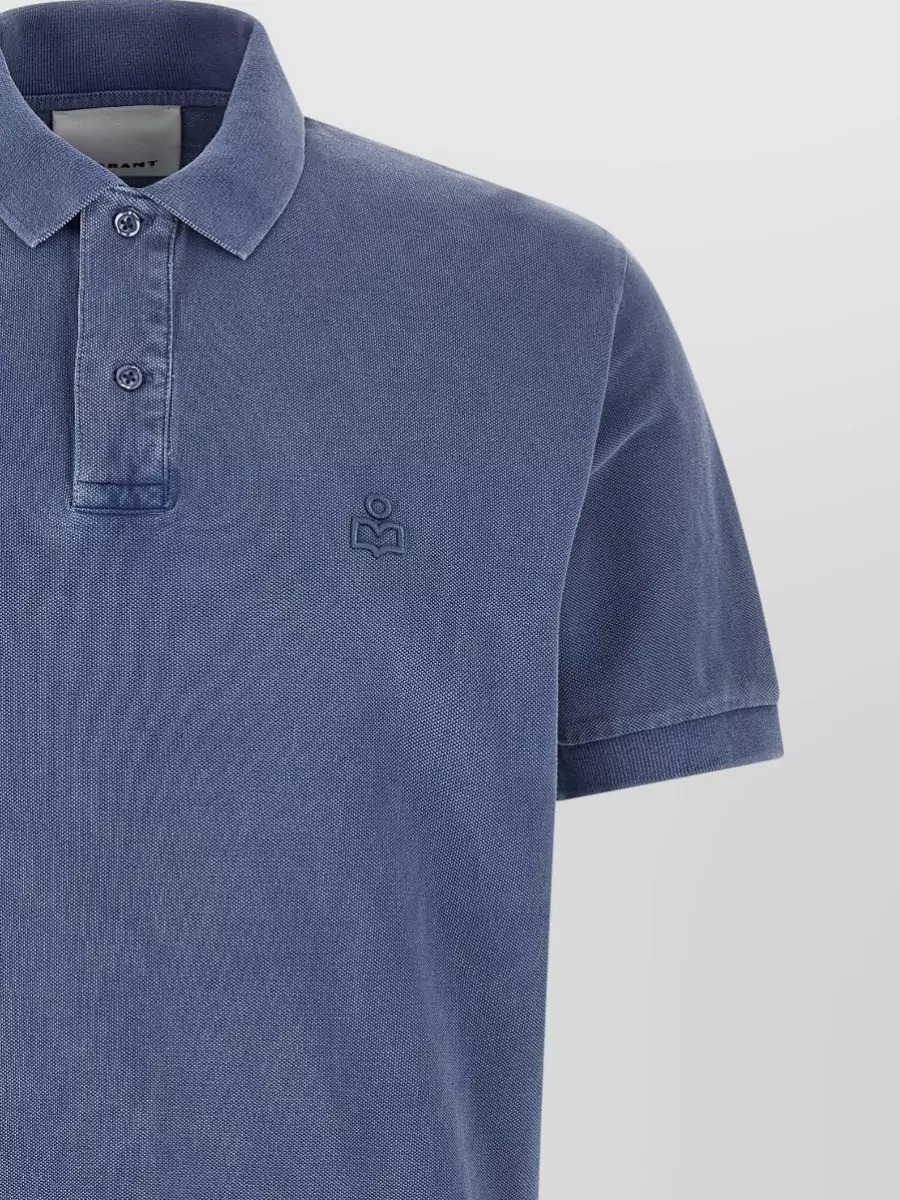 Isabel Marant Afko Short Sleeve Mens Polo Shirt