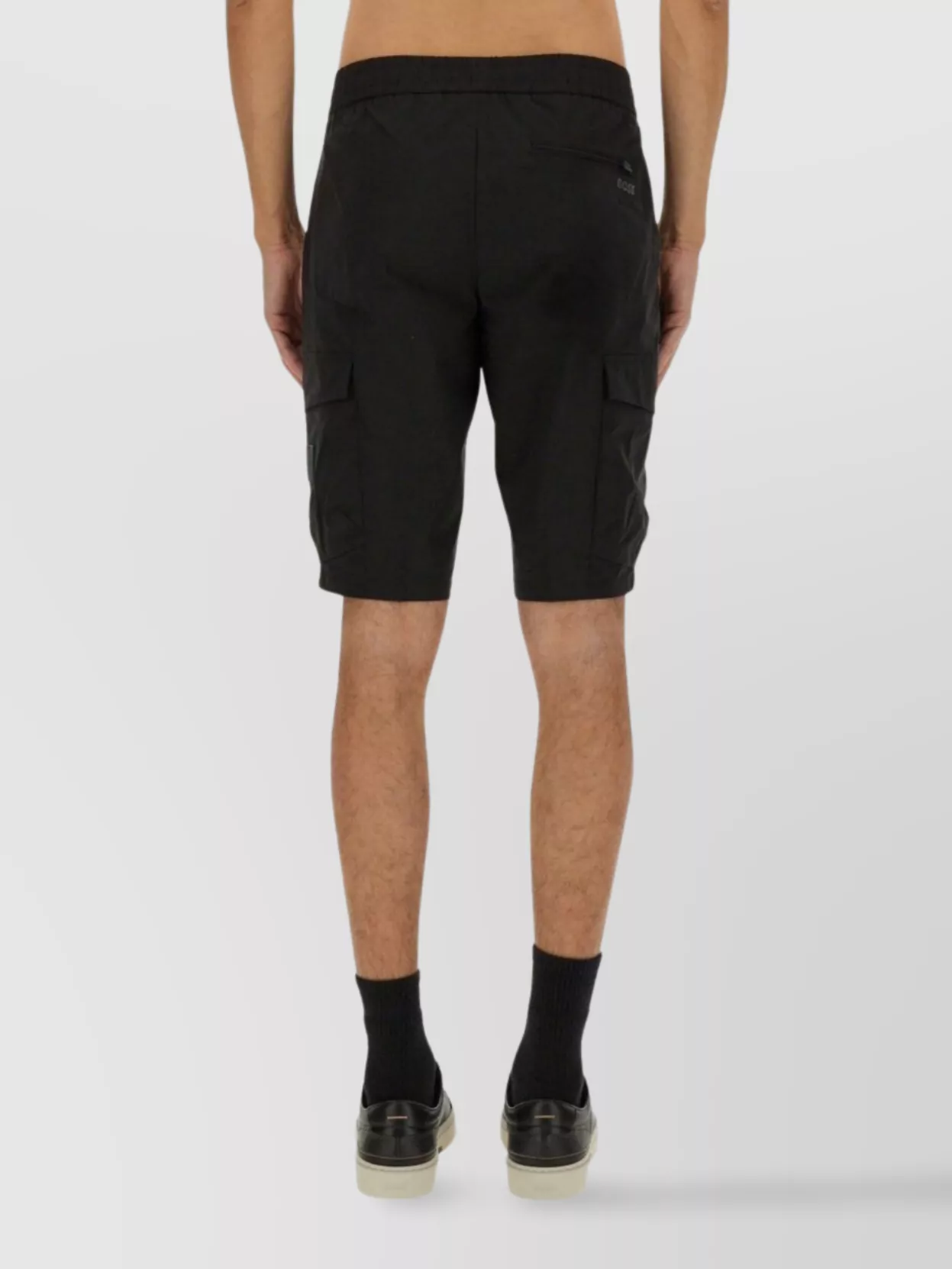 Shop Hugo Boss "urbanex" Cargo Shorts Elastic Waistband