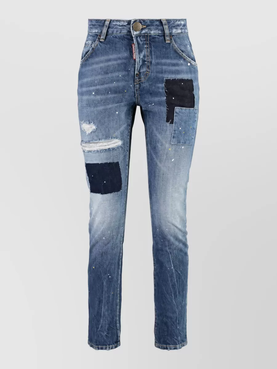 Dsquared2 denim cropped jeans