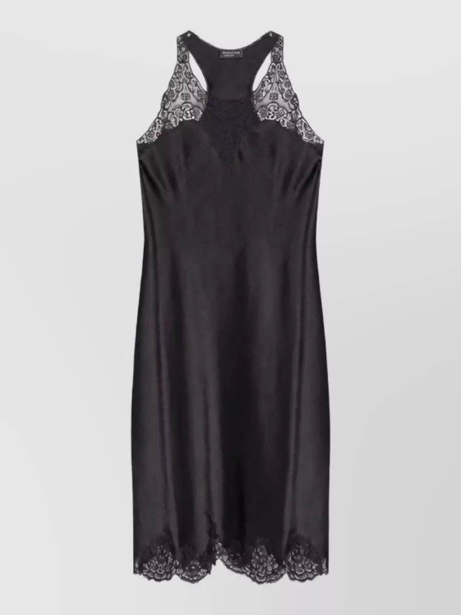 Balenciaga Acetate Slip Dress