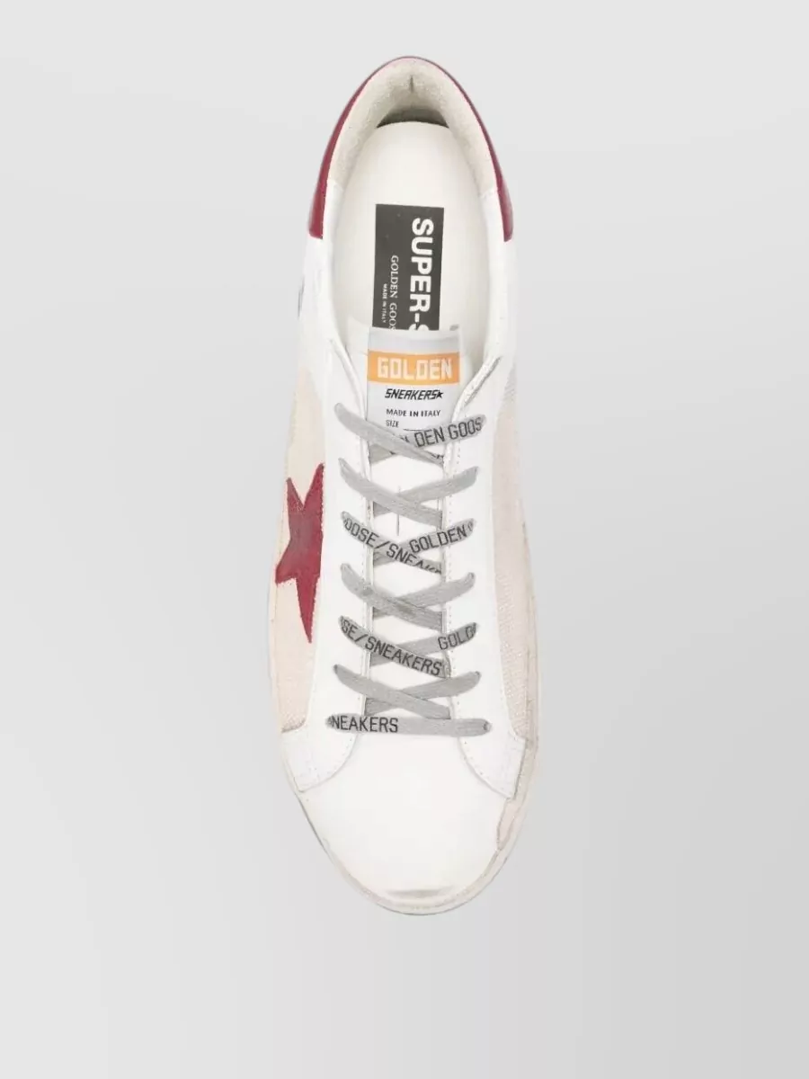 Golden Goose Leather Low-Top Sneakers