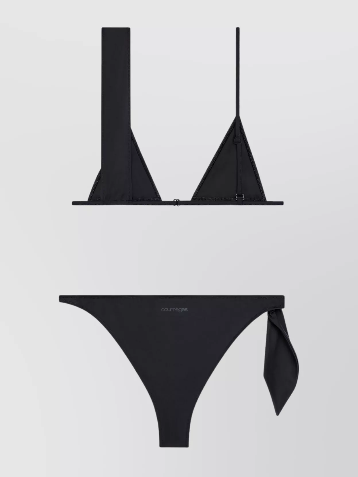 Courrèges Scarf Bikini With Adjustable Straps