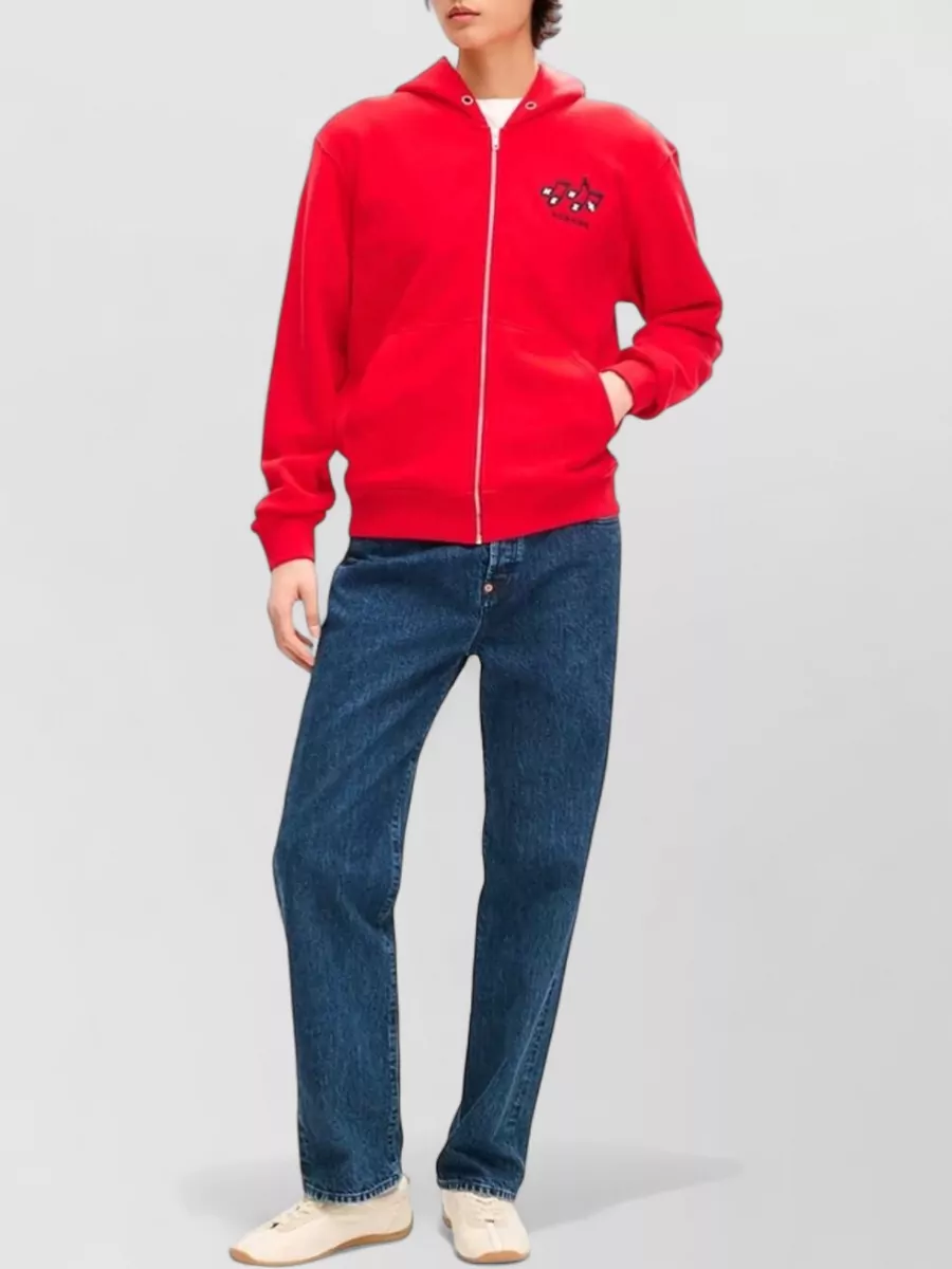 Kenzo Cotton Zip Up Hoodie