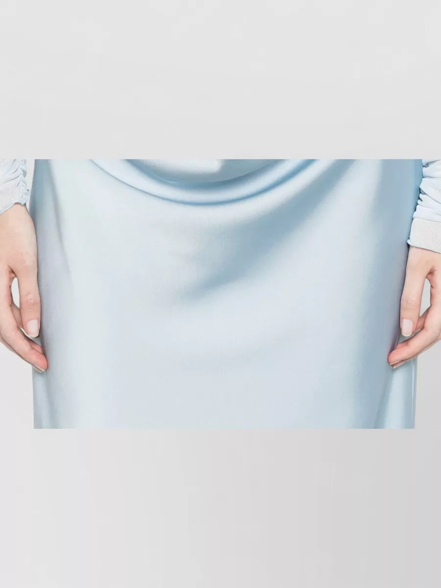 Rotate Ruched Off-Shoulder Maxi Dress