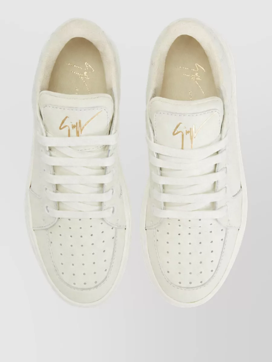 Giuseppe Zanotti Leather Low-Top Sneakers