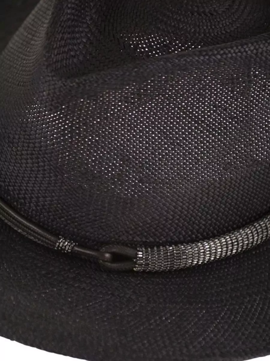 Brunello Cucinelli Straw Fedora Hat