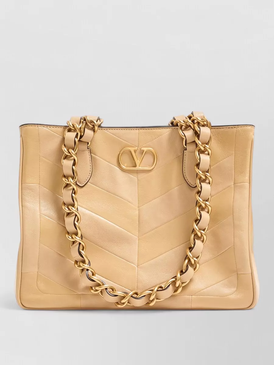 Valentino Nappa leather small tote bag