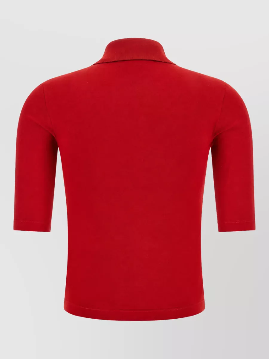 Gucci Silk Knit Polo Shirt
