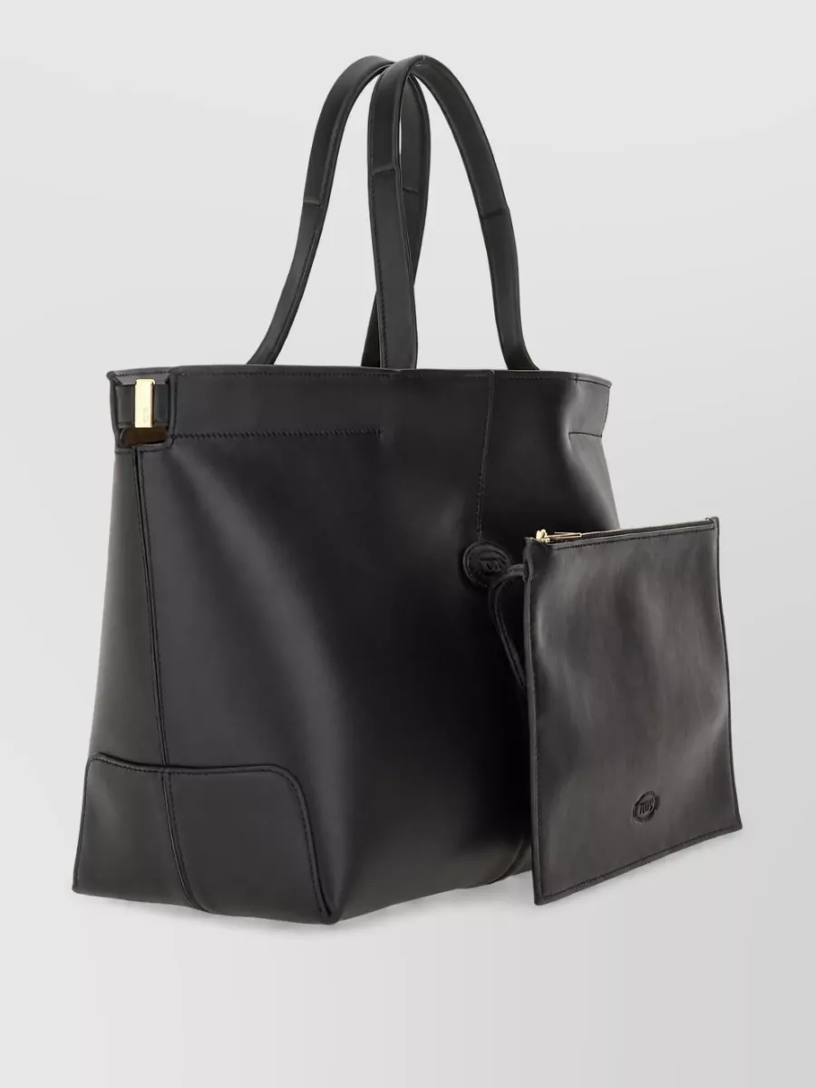 Tod's Di Bag Medium-Small Leather Tote Bag