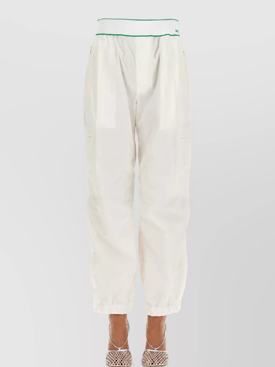 Bottega Veneta Nylon Cargo Track Pants