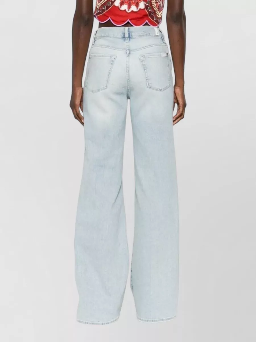 7 For All Mankind Modern Dojo Trousers Wide Leg Design