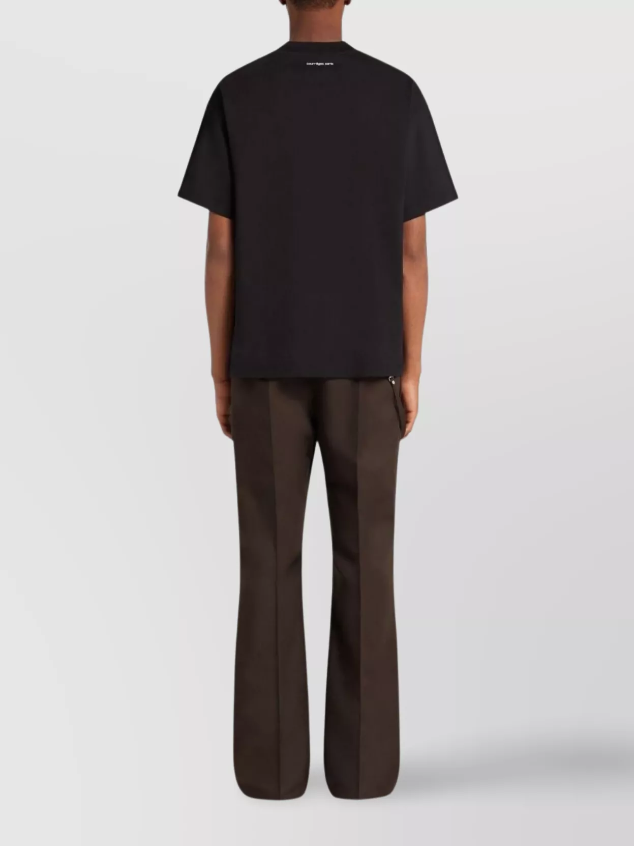 Courrèges Crew Neck Short Sleeve T-Shirt With Relaxed Fit