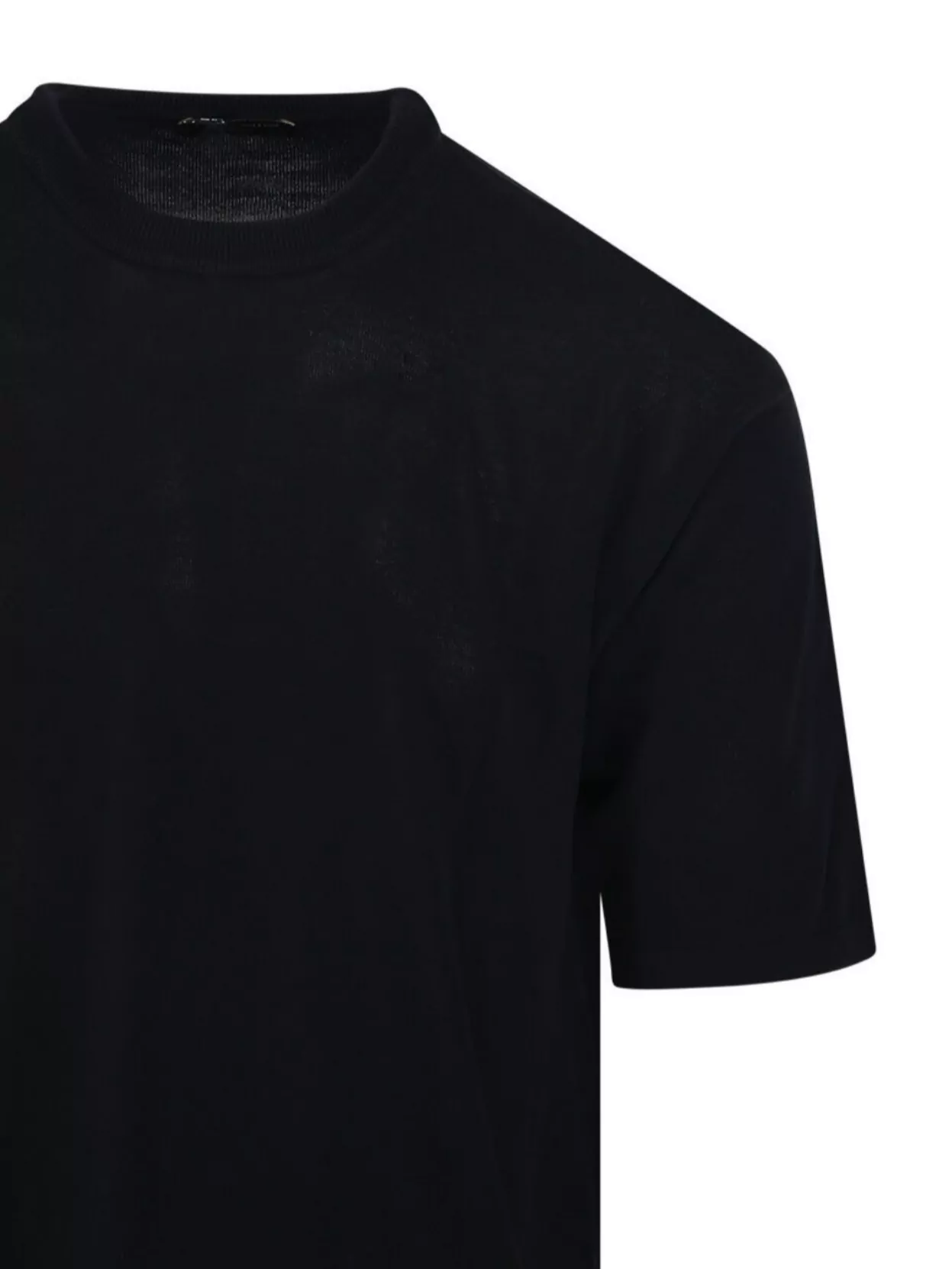 Roberto Collina Basic Crew Neck Short Sleeve Top