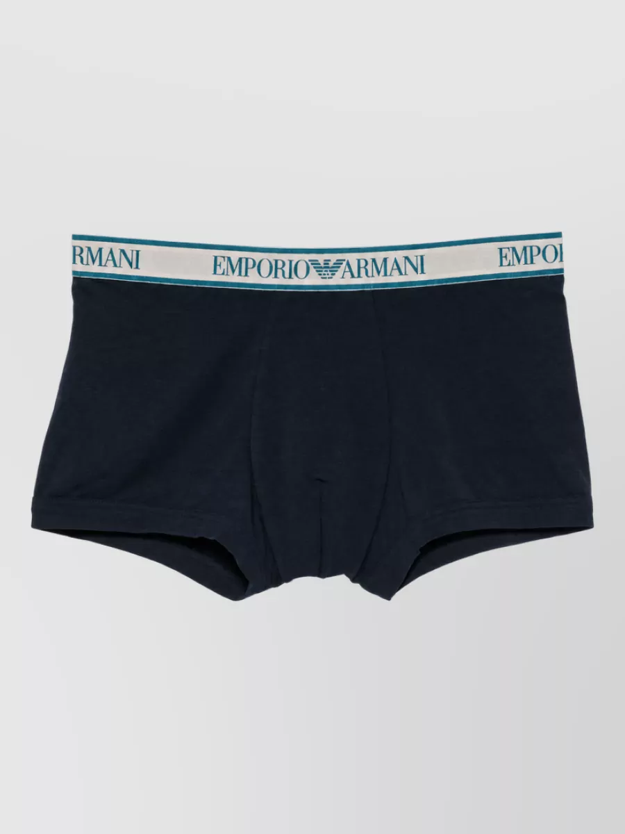 Emporio Armani Logo Trunk Briefs 3-Pack