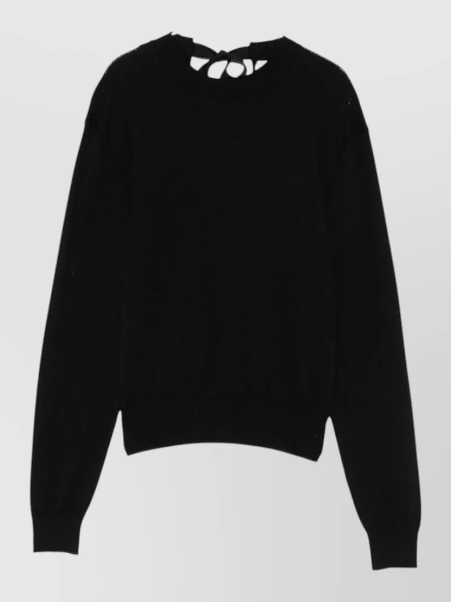 Lanvin wool crewneck sweatshirt