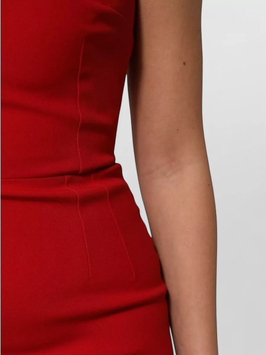 Dolce&Gabbana Sleeveless Square-Neck Knee-Length Dress